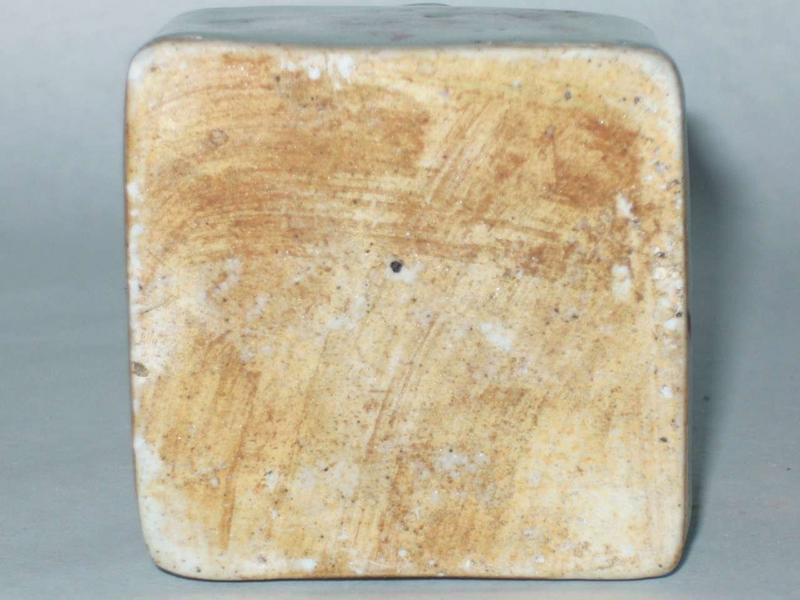 Yuan Dynasty - Rare Copper Red Glazed Square Jarlet