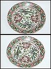 Ming Dynasty - Swatow Duck and Flower Motif Dish