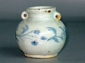 Yuan Dynasty - Blue and White Small Jarlet