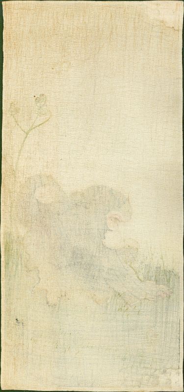 Ohara Koson (Shoson) Japanese Woodblock Print - Two Monkeys SOLD