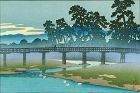 Kawase Hasui Woodblock Print - Asano River - Pre-Earthquake SOLD