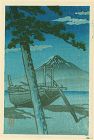 Kawase Hasui Woodblock Print - Pinebeach at Miho (2) SOLD