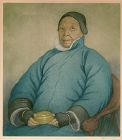 Elizabeth Keith Colored Etching - Chinese Matriarch, Soochow 1934