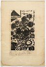 Munakata Shiko Woodblock Print- Leo Sirota, Flower of Vienna SOLD