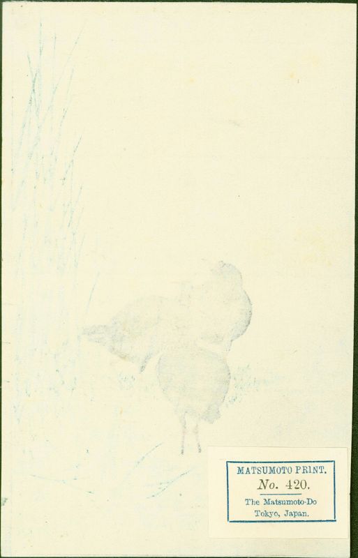 Yamagishi (After?) Ohara Koson Woodblock Print - Three Birds 1910