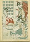 Utamaro Kitagawa - Twelve Courtesans of the Ogiya - 1806 Rare