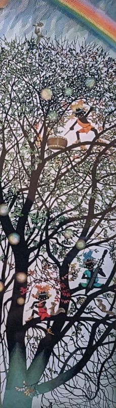 Seiji Fujishiro - Fairies in a Tree - Ltd. Edition Japanese Lithograph