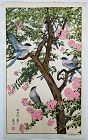 Toshi Yoshida Japanese Woodblock Print - Birds of the Seasons - Summer