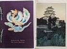 Hiroshi Yoshida Japanese Woodblock Print Himeji Castle (Enthronement)