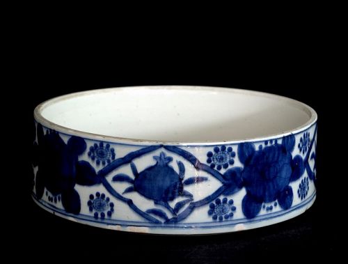 Chinese Large Blue and White Washer, Qing Dynasty