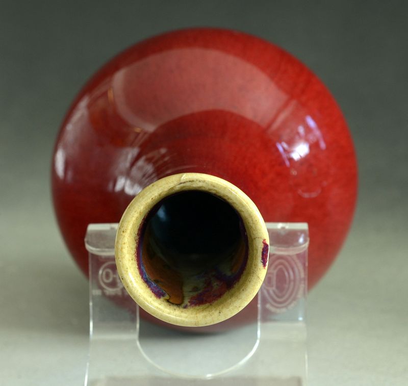 Chinese Jun-type Glazed Vase, 18th Century