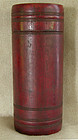 Antique Chinese Bamboo Tea Cannister