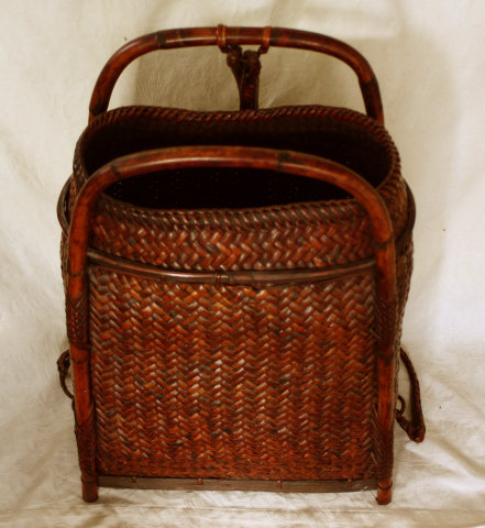 Vintage Woven backpack from the Philippines