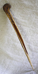 cassowary bone dagger Papua New Guinea