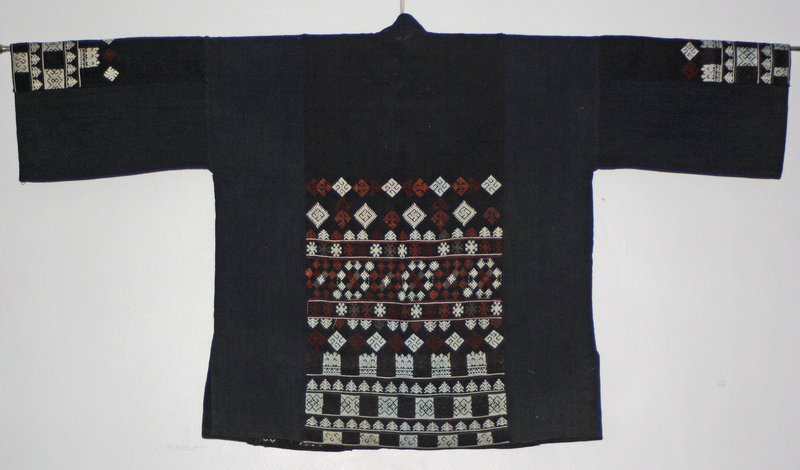 Chinese Yao Ethnic Minority Embroidered Jacket Yunnan