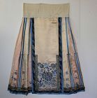 Antique Chinese silk embroidered Wedding Skirt Qing Dynasty