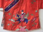 Qing Dynasty silk embroidered top/robe