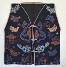 Vintage Miao Chinese Ethnic Minority Hand embroidered animal vest