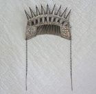Antique Chinese Yi Ethnic  Minority Festival Hair Comb