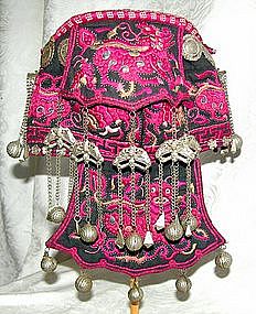 Chinese Ethnic Minority Child's Hat  silver ornaments