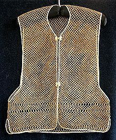 Antique Chinese Bamboo Vest
