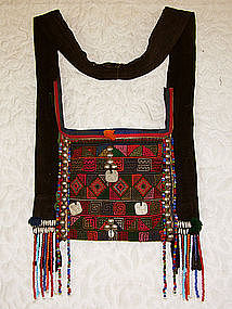 Thailand Hill Tribe Hmoung embroidered shoulder bag