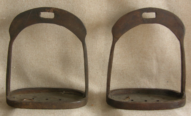 Pair of Antique Chinese iron Stirrups