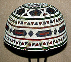 Southern Afganistan Pashtun Beaded Skullcap