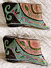 Pair of Antique Chinese Lotus Shoes Hand-me-downs