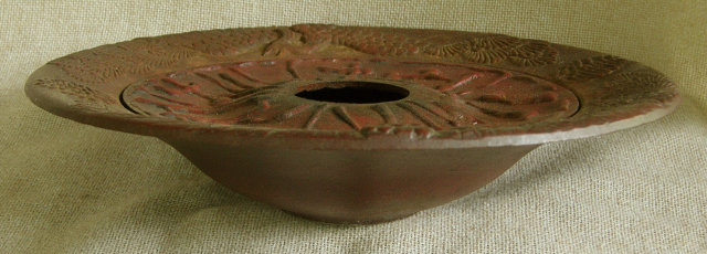 Unusual Antique Chinese Cast Iron Incense Burner