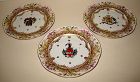 Vintage Italian Capodimonte Porcelain Dinner Plates