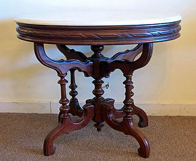 Victorian Marble Top Table