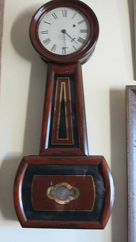Antique Howard & Co. Boston Banjo Wall Clock