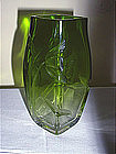 Etched Moser Vase