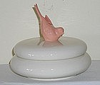 Old Lenox Powder Box w/Bird on Top