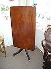 Mahogany Tilt Top Breakfast Table