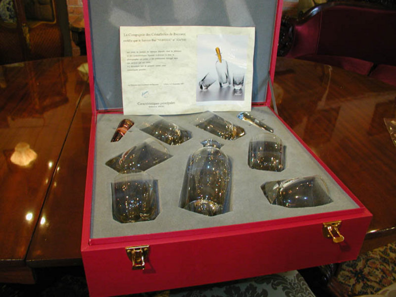 Baccarat Decanter Set - Limited Edition