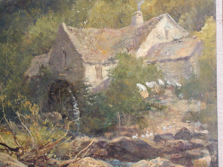 J. Syer, 1870 Oil on Canvas