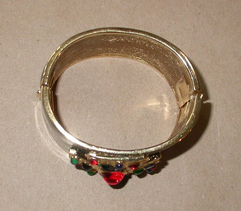 CINER ENAMELED AND JEWELED BRACELET