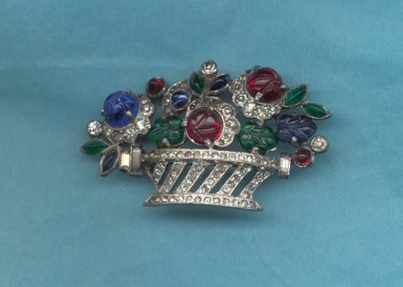 Deco Style Brooch
