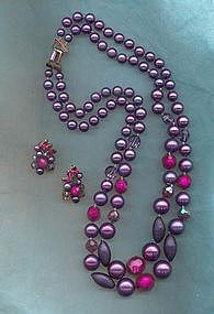 Eugene Necklace and Earrings Set