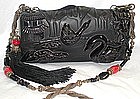 MAYA BLACK SWAN PURSE