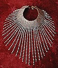 RHINESTONE FRINGE NECKLACE