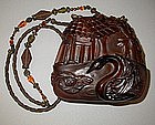 ORIENTAL SWAN PURSE BY MAYA