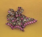 HOLLYCRAFT BROOCH