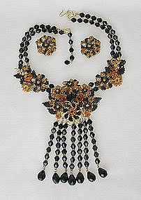 STANLEY HAGLER NECKLACE AND EARRINGS