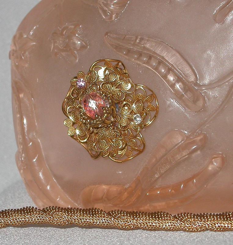 MAYA PURSE WITH GOLD BUTTERFLY