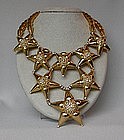 WILLIAM deLILLO STAR BURST NECKLACE