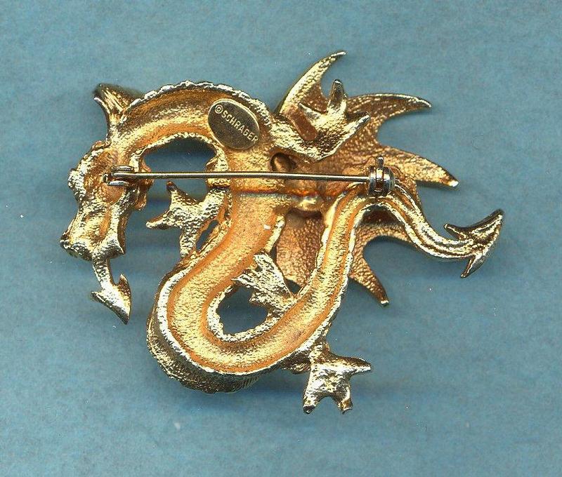 DRAGON BROOCH