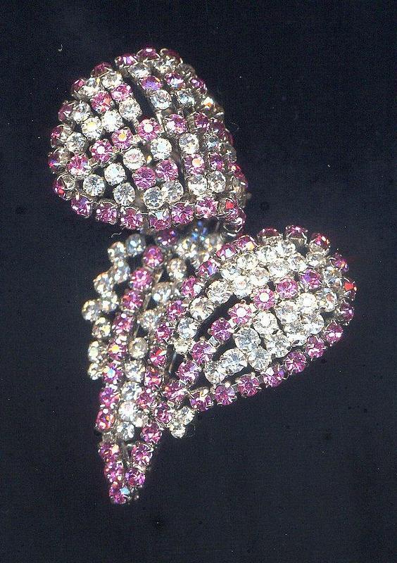 CHRISTIAN DIOR  LEAF BROOCH